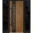 Front Exterior Prehung Steel Door / Deux 6678 Natural Oak / 2 Sidelight Exterior Windows Sidelites/ Entry Metal Modern Painted W12+36+12" x H80" Right hand Inswing Oak