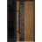 Front Exterior Prehung Steel Door / Deux 6678 Natural Oak / Sidelight Exterior Window Sidelite / Entry Metal Modern Painted W36+14" x H80" Right hand Inswing Oak