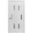 Sliding Closet Bi-fold Doors | Sete 6933 Light Grey Oak with Frosted Glass | Sturdy Tracks Moldings Trims Hardware Set | Wood Solid Bedroom Wardrobe Doors  White