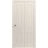Sliding Closet Bi-fold Doors | Mela 7001 White Silk | Sturdy Tracks Moldings Trims Hardware Set | Wood Solid Bedroom Wardrobe Doors  Painted Creamy