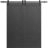 Modern Double Barn Door 36" x 80" inches / Mela 7001 Painted Grey / 13FT Rail Track Set / Solid Panel Interior Doors Painted Black