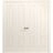 Sliding Closet Double Bi-fold Doors | Mela 7001 White Silk | Sturdy Tracks Moldings Trims Hardware Set | Wood Solid Bedroom Wardrobe Doors  Painted Creamy