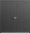 Sliding Closet Double Bi-fold Doors | Mela 7001 White Silk | Sturdy Tracks Moldings Trims Hardware Set | Wood Solid Bedroom Wardrobe Doors  Painted Black