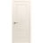 Interior Solid French Door 30" x 80" inches / Mela 7001 Painted Grey / Single Regular Panel Frame Handle / Bathroom Bedroom Modern Doors Painted Creamy