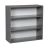 36" x 30" Wall Cabinet-Double Door-with Black Matte door Grey