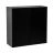 36" x 30" Wall Cabinet-Double Door-with Black Matte door Black