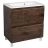 Modern Free Standing Bathroom Vanity with Washbasin | Comfort Rosewood Collection | Non-Toxic Fire-Resistant MDF Rosewood