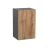 24" x 24" Wall Cabinet-Single Door-Grey Natural Teak