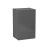9" x 24" Wall Cabinet-Single Door-with Natural Teak door Grey