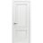 Modern Wood Interior Door with Hardware | Majestic 9007 Painted White | Single Panel Frame Trims | Bathroom Bedroom Sturdy Doors - 16" x 78" White