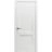 Modern Wood Interior Door with Hardware | Majestic 9011 Painted White 30" x 88" | Single Panel Frame Trims | Bathroom Bedroom Sturdy Doors White