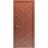 Modern Wood Interior Door with Hardware | Riviera 9014 Walnut 38" x 84" | Single Panel Frame Trims | Bathroom Bedroom Sturdy Doors Hazelnut