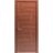 Modern Wood Interior Door with Hardware | Riviera 9015 Walnut | Single Panel Frame Trims | Bathroom Bedroom Sturdy Doors - 16" x 78" Hazelnut