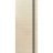 Slab Barn Door Panel | Planum 0011 Natural Veneer and Aluminum Strips | Sturdy Finished Flush Modern Doors | Pocket Closet Sliding-24" x 80" Natural Veneer