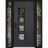 Front Exterior Prehung Aluminum Door / Cynex 6106 Dark Stone / Entry Steel Metal Modern Painted W12+36+12"xH80" Right-hand Inswing Dark Stone