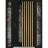 Front Exterior Prehung Aluminum Door / Cynex 6113 Natural Oak / Entry Steel Metal Modern Painted W14+36+14"xH80" Left-hand Inswing Natural Oak