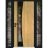 Front Exterior Prehung Aluminum Door / Cynex 6116 Black / Entry Steel Metal Modern Painted W12+36+12"xH80" Right-hand Inswing Natural Oak