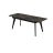 Dining Table MODENA 62(78)x31x29 Laminam Bianco StatuaMILAN Venato Laminam Emperador Extra