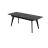 Dining Table MODENA 62(78)x31x29 Laminam Bianco StatuaMILAN Venato Laminam Naturali Noir Desir