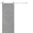 Sliding Barn Door with 6.6ft Hardware | Planum 0010 Matte Grey | Rail Hangers Sturdy Silver Set | Modern Solid Panel Interior Doors Concrete