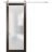 Sturdy Barn Door | Planum 2102 Oak with Frosted Glass | 6.6FT Rail Hangers Heavy Hardware Set | Solid Panel Interior Doors Chocolate Ash