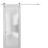 Sturdy Barn Door | Planum 2102 Oak with Frosted Glass | 6.6FT Rail Hangers Heavy Hardware Set | Solid Panel Interior Doors White