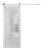 Sturdy Barn Door 12 lites | Felicia 3312 White Silk with Frosted Glass | 6.6FT Silver Rail Hangers Heavy Hardware Set | Solid Panel Interior Doors White