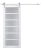 Sturdy Barn Door | Veregio 7602 Antracite with Frosted Glass | 6.6FT Silver Rail Hangers Heavy Hardware Set | Solid Panel Interior Doors White