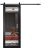 Sturdy Barn Door | Lucia 1299 Matte Black with Mirror | 6.6FT Rail Hangers Heavy Hardware Set | Solid Panel Interior Doors Black Matte