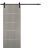 Sliding Barn Door with Hardware | Planum 0020 Ginger Ash | 6.6FT Rail Hangers Sturdy Set | Modern Solid Panel Interior Doors Grey Oak