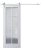 Sturdy Barn Door | Veregio 7412 Antracite with Frosted Glass | 6.6FT Silver Rail Hangers Heavy Hardware Set | Solid Panel Interior Doors White