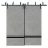 Barn Bypass Doors with 6.6ft Hardware | Planum 0012 Concrete and Aluminum Strips | Sturdy Heavy Duty Rails Kit Steel Set | Double Sliding Door Concrete
