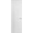 Hidden Door | Basic 0111 Dove Grey Concealed Metal Frame 18" x 80" Left-hand Inswing Arctic White