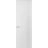 Hidden Door | Basic 0111 Arctic White Concealed Metal Frame 18" x 80" Right-hand Inswing Arctic White