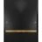 Sliding Closet Bypass Doors with Hardware | Planum 2010 Matte Black and Aluminum Strips | Sturdy Rails Moldings Trims Hardware Set | Modern Wood Solid Bedroom Wardrobe Doors Black Matte