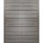 Sliding Closet Bypass Doors | Planum 0015 Concrete and Aluminum Strips | Sturdy Rails Moldings Trims Hardware Set | Wood Solid Bedroom Wardrobe Doors Ginger Ash