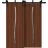 Sliding Closet Barn Bypass Doors 36 x 80 inches | BASIC 3002 Walnut Franko | Modern 6.6ft Rails Hardware Set | Wood Solid Bedroom Wardrobe Doors Walnut Franko