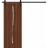 Modern Barn Door 18 x 80 inches | BASIC 3002 Oak Franko | 6.6FT Rail Track Heavy Hardware Set | Solid Panel Interior Doors Walnut Franko
