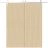 Sliding Double Barn Doors with Hardware | Planum 0010 Vertical Natural Veneer | Silver 13FT Rail Hangers Sturdy Set | Modern Solid Panel Interior Hall Bedroom Bathroom Door Vertical Natural Veneer