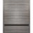 Planum Solid French Double Doors | Planum 0012 Concrete and Aluminum Strips | Wood Solid Panel Frame Trims | Closet Bedroom Sturdy Doors Ginger Ash