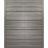 Planum Solid French Double Doors | Planum 0015 Natural Veneer and Aluminum Strips | Wood Solid Panel Frame Trims | Closet Bedroom Sturdy Doors Ginger Ash