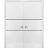 Planum Solid French Double Doors | Planum 0014 Natural Veneer and Aluminum Strips | Wood Solid Panel Frame Trims | Closet Bedroom Sturdy Doors White