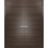 Planum Solid French Double Doors | Planum 0010 Vertical Natural Veneer | Wood Solid Panel Frame Trims | Closet Bedroom Sturdy Doors  Chocolate Ash