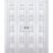 Sliding Closet Double Bi-fold Doors | Veregio 7455 Antracite with Frosted Glass | Sturdy Tracks Moldings Trims Hardware Set | Wood Solid Bedroom Wardrobe Doors  White