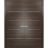 French Double Interior Doors with Hardware | Planum 0020 Grey Oak | Panel Frame Trims | Bathroom Bedroom Interior Sturdy Door Chocolate Ash