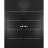 French Double Interior Doors with Hardware | Planum 0020 Grey Oak | Panel Frame Trims | Bathroom Bedroom Interior Sturdy Door Black Matte