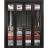 Sliding Closet Double Bi-fold Doors | Lucia 1299 White Silk with Mirror | Sturdy Tracks Moldings Trims Hardware Set | Wood Solid Bedroom Wardrobe Doors  Black Matte