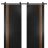 Sturdy Double Barn Door with Hardware | Planum 1010 Matte Black and Aluminum Strips | 13FT Rail Hangers Heavy Set | Modern Solid Panel Interior Doors Black Matte