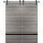 Sturdy Double Barn Door with Hardware | Planum 0012 White Silk and Aluminum Strips | 13FT Rail Hangers Heavy Set | Modern Solid Panel Interior Doors Ginger Ash