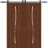 Modern Double Barn Door 72 x 84 inches | BASIC 3002 Ash Franko | 13FT Rail Track Set | Solid Panel Interior Doors Walnut Franko